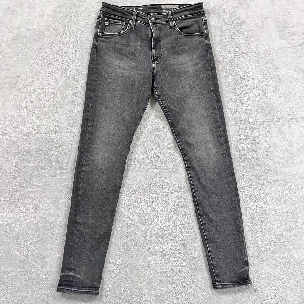 AG Adriano Goldschmied Women's Skinny Jeans in Washed Gray
